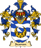 English Family Coat of Arms (v.25) Seaman