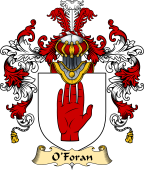 Irish Family Coat of Arms (v.25) O'Foran