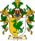 English Family Coat of Arms (v.25) Wilkins