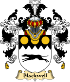 English Family Coat of Arms (v.25) Blackwell or Blackwall