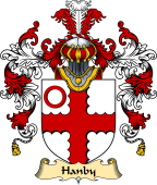 English Family Coat of Arms (v.25) Hanby