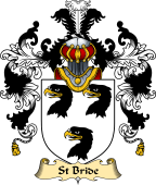 Welsh Family Coat of Arms (v.25) St Bride (of Pembrokeshire)