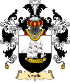 Scottish Family Coat of Arms (v.25) Craik