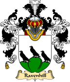 English Family Coat of Arms (v.25) Ravenhill