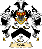 English Family Coat of Arms (v.25) Wait (e) or Wayte