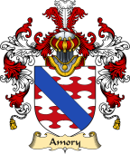 Irish Family Coat of Arms (v.25) Amory