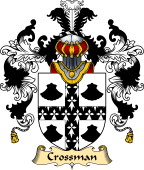 English Family Coat of Arms (v.25) Crossman