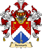 English Family Coat of Arms (v.25) Kennard