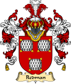 English Family Coat of Arms (v.25) Redman