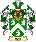 Welsh Family Coat of Arms (v.25) Fludd (Thomas, of Kent, family of Welsh origin)