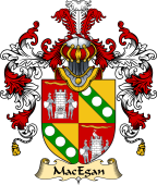 Irish Family Coat of Arms (v.25) MacEgan