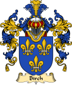 English Family Coat of Arms (v.25) Birch