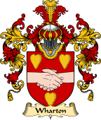 Welsh Family Coat of Arms (v.25) Wharton (Bishop of St. Asaph)