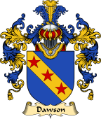 Irish Family Coat of Arms (v.25) Dawson