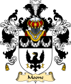 English Family Coat of Arms (v.25) Moone or Moon