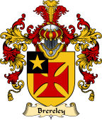 Welsh Family Coat of Arms (v.25) Brereley or Brierley