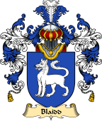 Welsh Family Coat of Arms (v.25) Blaidd (Y Blaidd Rhudd o’r Gest)