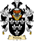 English Family Coat of Arms (v.25) Penney