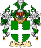 English Family Coat of Arms (v.25) Kingsley