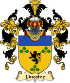 Irish Family Coat of Arms (v.25) Lincolne