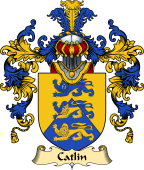 English Family Coat of Arms (v.25) Catlin