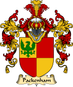 Irish Family Coat of Arms (v.25) Packenham