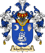 Irish Family Coat of Arms (v.25) MacDonnell