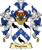 English Family Coat of Arms (v.25) Heyman