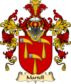 English Family Coat of Arms (v.25) Martell