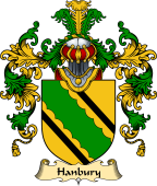 Welsh Family Coat of Arms (v.25) Hanbury (of Pontypool, Monmouthshire)