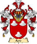 English Family Coat of Arms (v.25) Acre