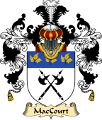 Irish Family Coat of Arms (v.25) MacCourt