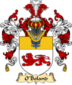 Irish Family Coat of Arms (v.25) O'Boland