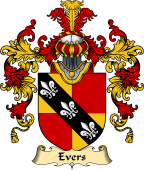 English Family Coat of Arms (v.25) Evers