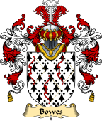 English Family Coat of Arms (v.25) Bowes