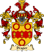 English Family Coat of Arms (v.25) Draper