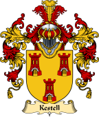 English Family Coat of Arms (v.25) Kestell