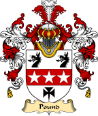 English Family Coat of Arms (v.25) Pound