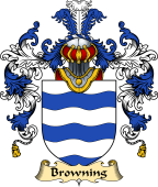 English Family Coat of Arms (v.25) Browning