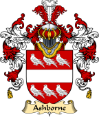 English Family Coat of Arms (v.25) Ashborne