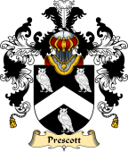 English Family Coat of Arms (v.25) Prescott