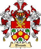 Irish Family Coat of Arms (v.25) Elwood