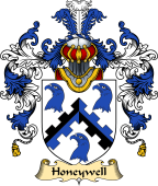 English Family Coat of Arms (v.25) Honeywill or Honeywell