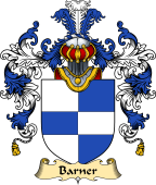 English Family Coat of Arms (v.25) Barner