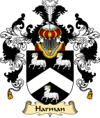 Irish Family Coat of Arms (v.25) Harman or Harmon