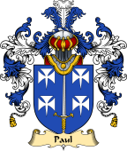 Irish Family Coat of Arms (v.25) Paul