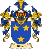 Irish Family Coat of Arms (v.25) Hilliard