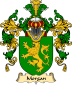 English Family Coat of Arms (v.25) Morgan III (Wales)