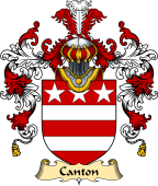 English Family Coat of Arms (v.25) Canton