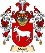 English Family Coat of Arms (v.25) Moyle